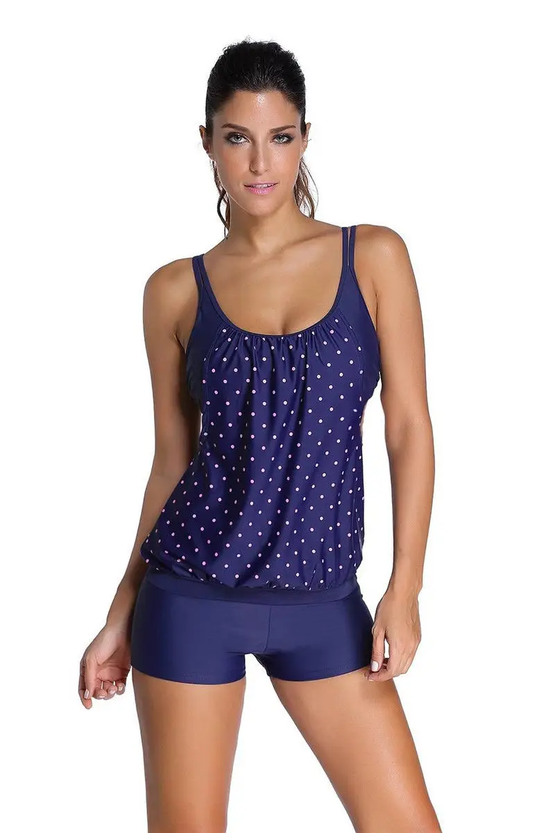 2017 сексуальный женский двойной купальник танкини с подкладкой пляжный