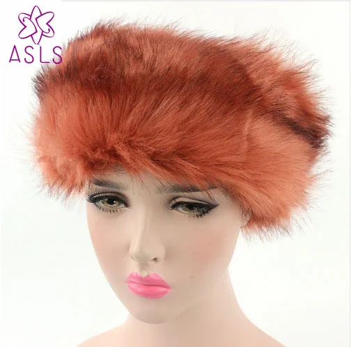 Женская шапка с имитацией лисьего меха 7 цветов|womens fashion cap|fashion beaniewarm beanie |