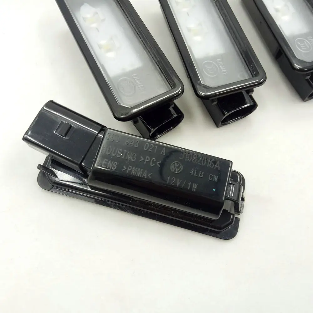 10 шт. OEM Оригинальный светодиодный номерной знак света подходит для Golf 6 MK6 MK7 Passat B7