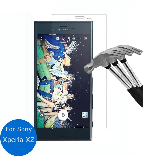 Закаленное стекло для Sony Xperia XZ оригинальная Высококачественная защитная пленка