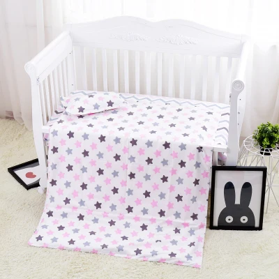 

Promotion! 3PCS new design baby bedding set Baby Bed Linen crib cotton bedding set for boys girl ,Duvet Cover/Sheet/Pillow Cover