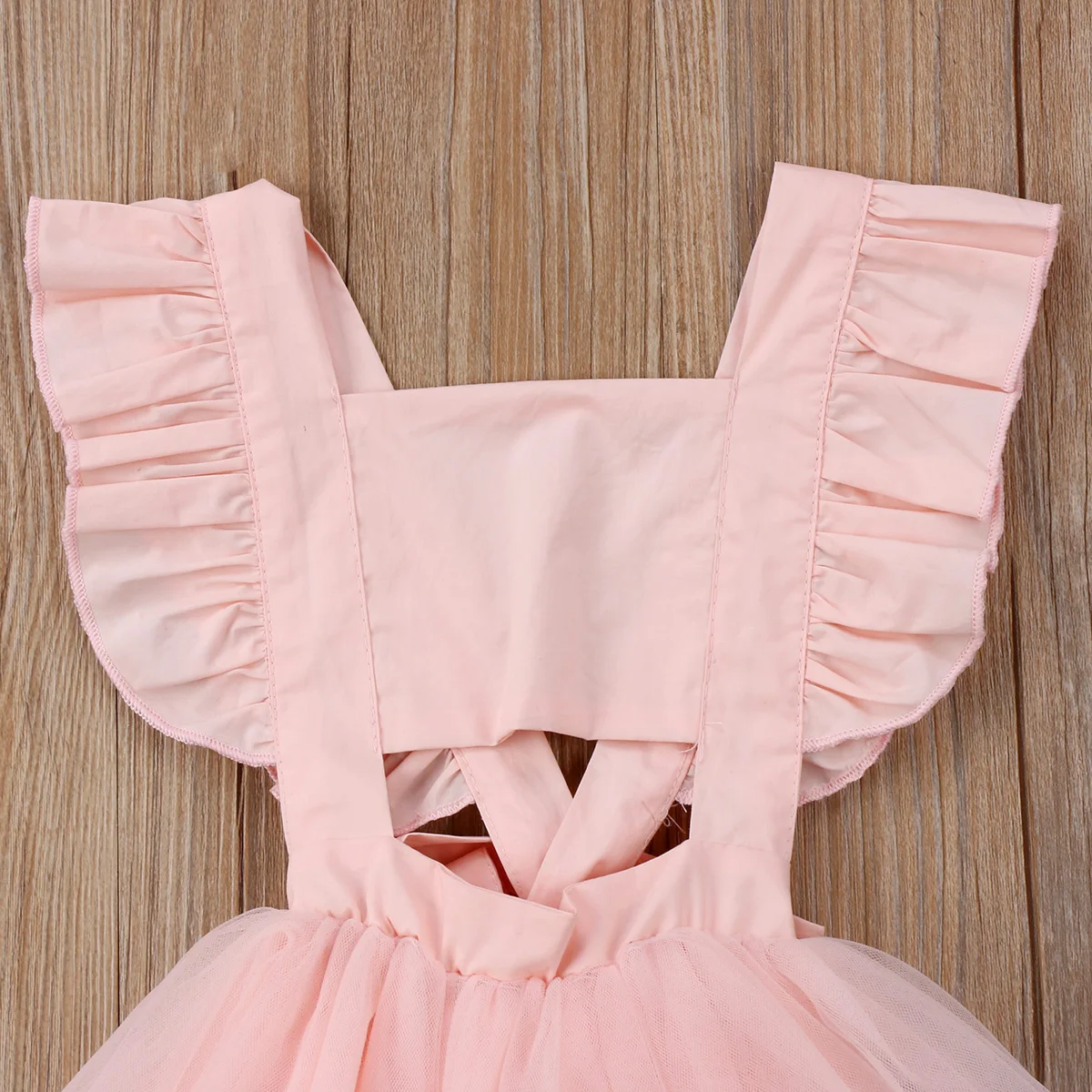 Милое дитя для маленьких девочек платье принцессы без рукавов с юбкой-пачкой