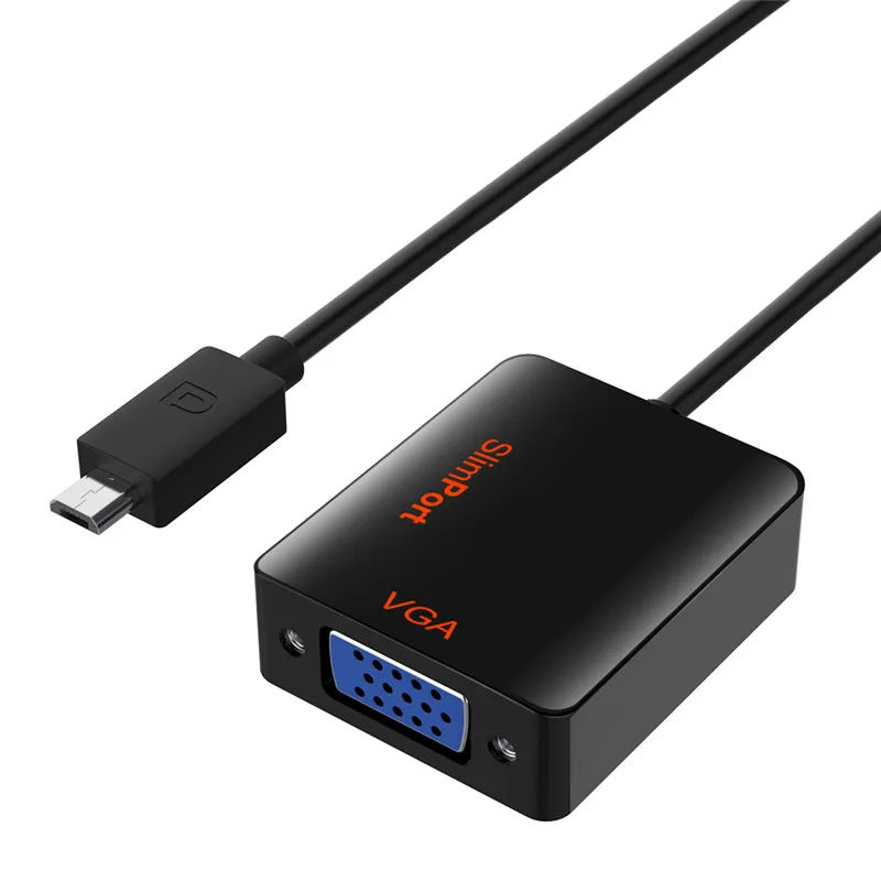 Микро USB к VGA адаптер папа к женскому 1080 конвертер Кабель Microusb для samsung LG Xiaomi Huawe для телефона Android VGA адаптер