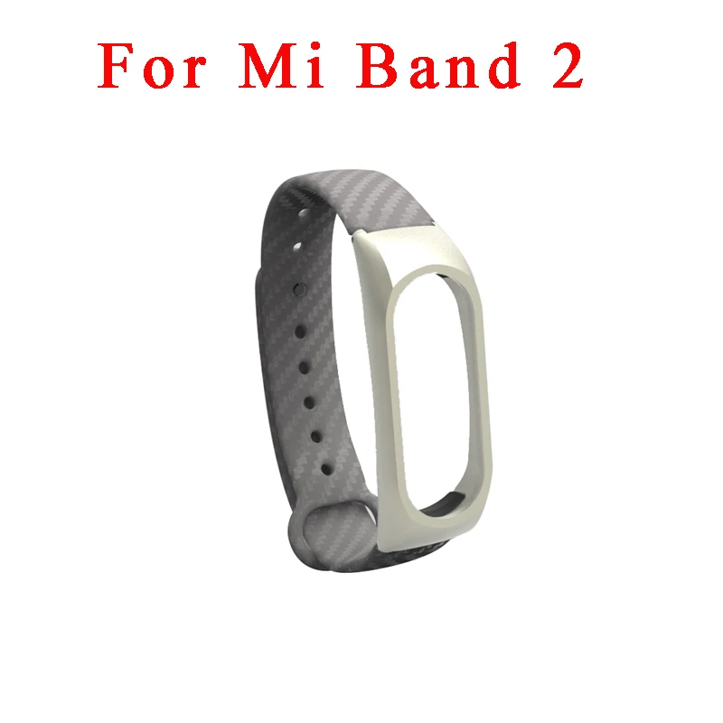 HANGRUI mi Band 3 4 ремешок для Xiaomi mi band 2 силиконовый ремешок умный Браслет mi band 3 4 аксессуары сменный спортивный браслет - Цвет: grey mi band 2