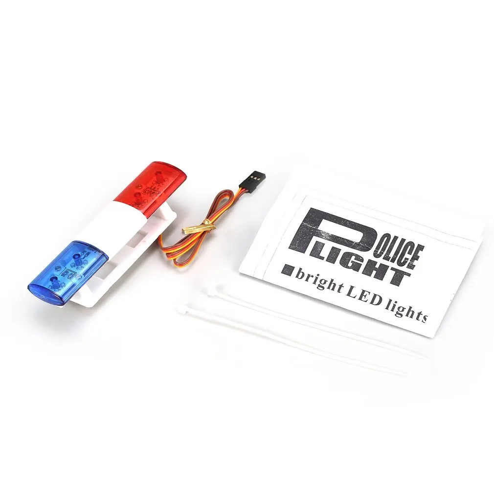 Горячие RC автомобильные аксессуары светодиодный полицейский флэш-светильник