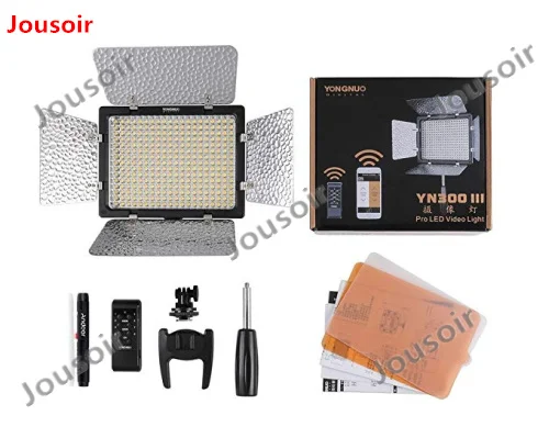 Светодиодная лампа для видеосъемки YONGNUO YN300III YN300 III 3200 5500K с 2 элементами питания и