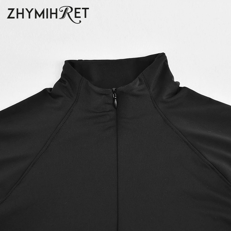 Женский неоновый костюм zhymifret комплект из двух предметов Короткие топы с