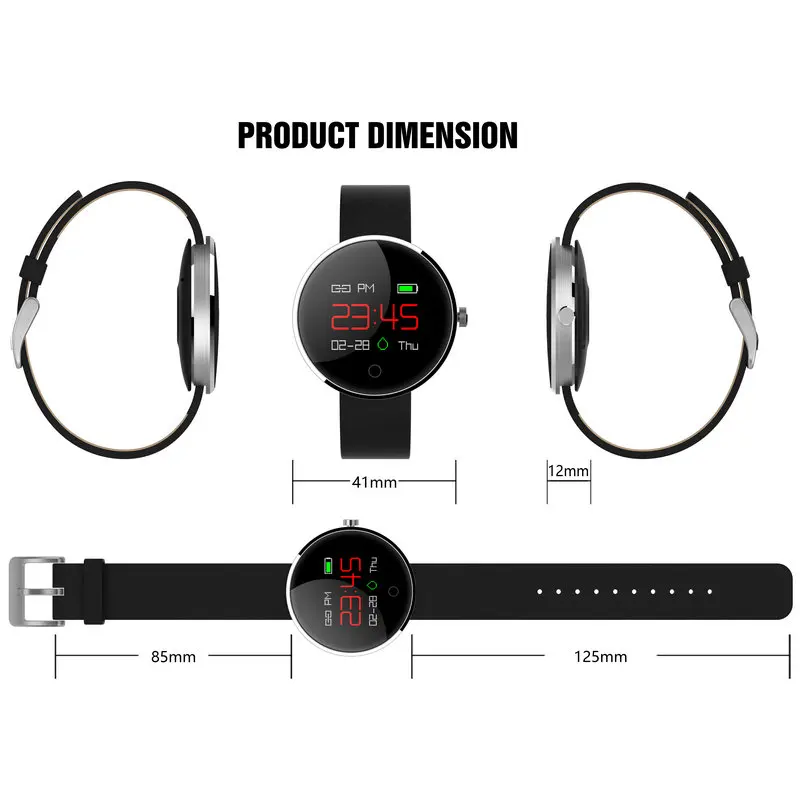 Tonbux Mi DM78 Smartband модные спортивные мужские и женские Смарт часы Bluetooth носимые