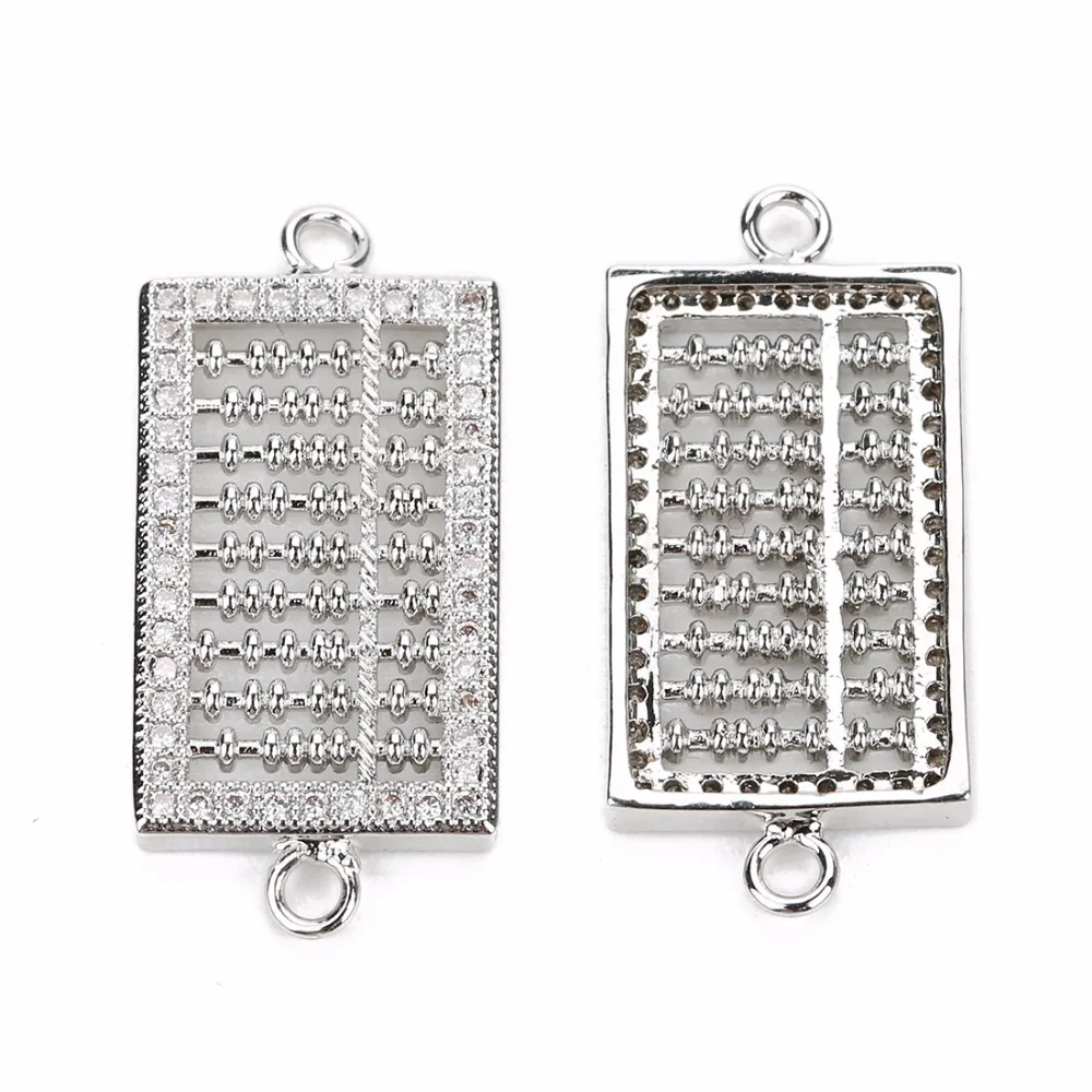 Женские Подвески коннекторы для браслетов с микрозакрепкой|Ювелирная фурнитура