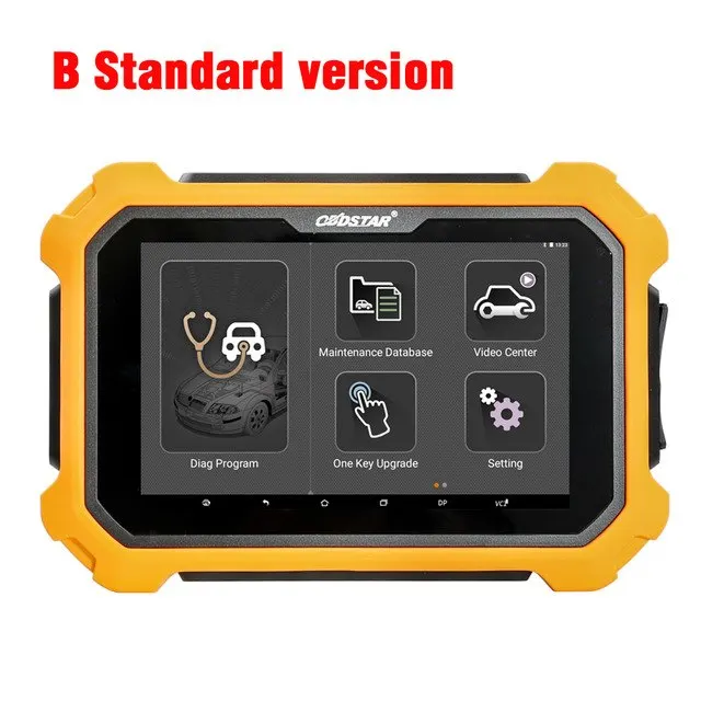 B Version Obdstar X300 DP Plus X300 PAD2 8 дюймов планшет поддержка ECU программирование для умный ключ для Тойоты коррекция одометра с адаптером P001 - Цвет: B Version