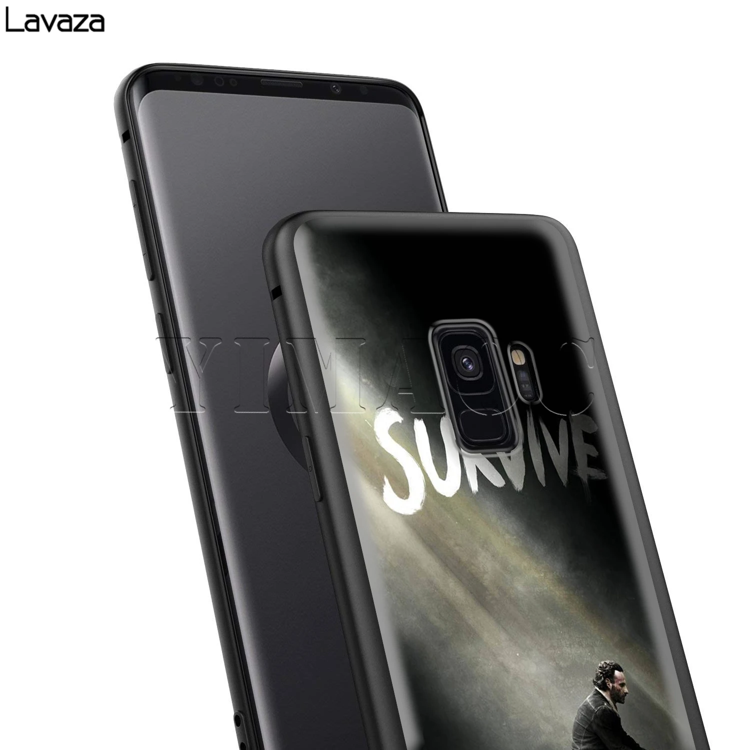 Lavaza с изображениями из сериала Ходячие мертвецы чехол для Samsung Галактики S6 S7 край