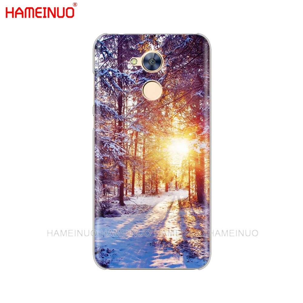 43520 HAMEINUO пейзаж зимний свет снег чехол для телефона Huawei Honor 10 V10 4A 5A 6A 7A 6C 6X7X8 9 LITE - Цвет: 43520