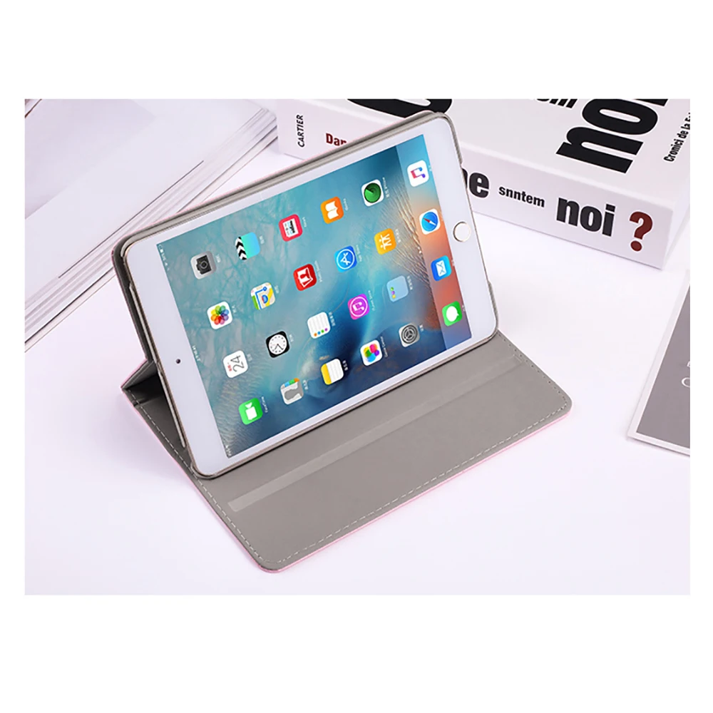 Чехол с мультяшной собакой для apple iPad 9 7 2017 2018 Магнитный умный чехол тройной