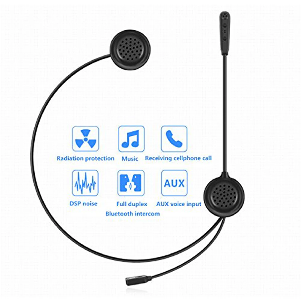 EJEAS E200 система внутренней связи по Bluetooth гарнитуры 2 всадников 300 м ток Всадника на