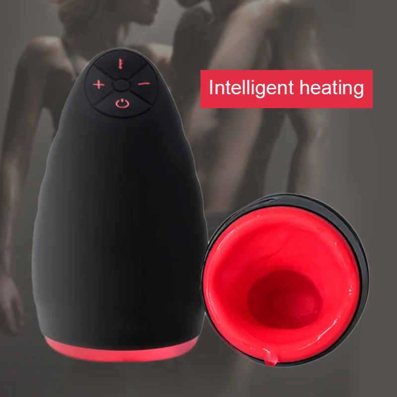 Real Oral Sucks Male Masturbator Throat Clip Suction Sex Machine Induced Vibration Moan Intimate Goods Toys for Men-50 | Красота и