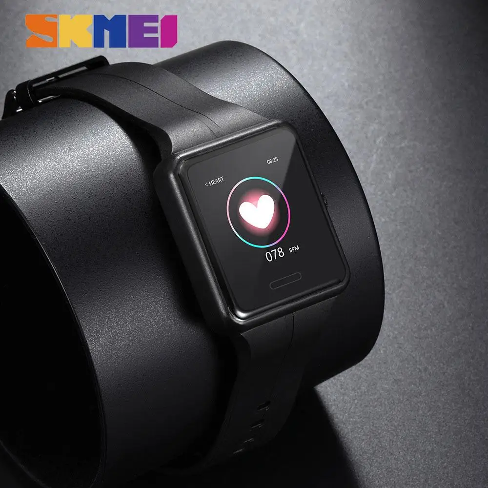 SKMEI спортивные Смарт-часы для мужчин Bluetooth красочные умные часы для мужчин фитнес трекер сна Relogio Inteligente для Android IOS W37
