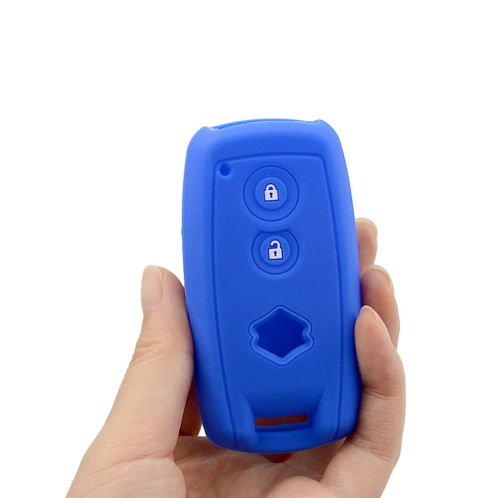 OkeyTech 2 кнопки мягкий силиконовый резиновый чехол для автомобильного ключа Suzuki Grand