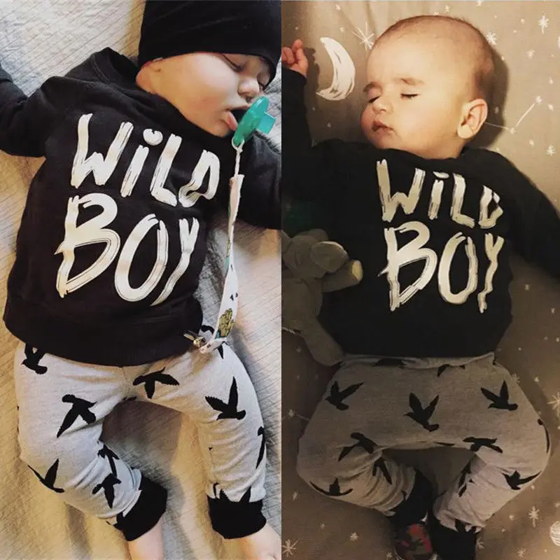 Одежда для новорожденных одежда малышей детская маленьких мальчиков футболка