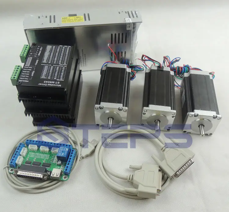 Фрезерный станок с ЧПУ 3-осевой комплект 24-50VDC 4.5A драйвер замена 2M542 + 5-осевая