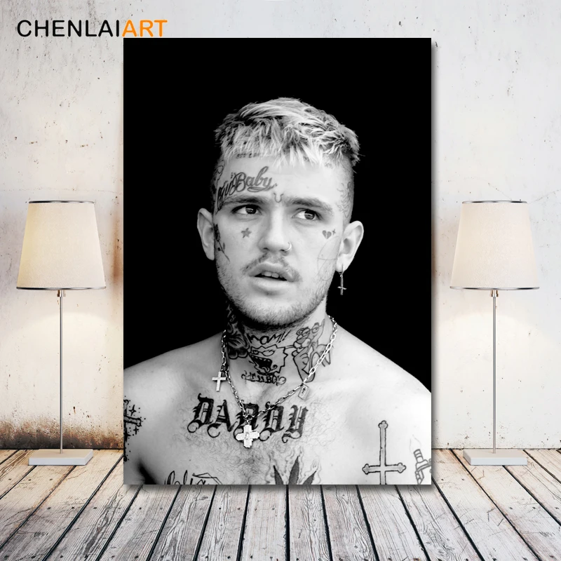 Lil Пип музыка рапер Холст Картина современные декоративные настенные картины для
