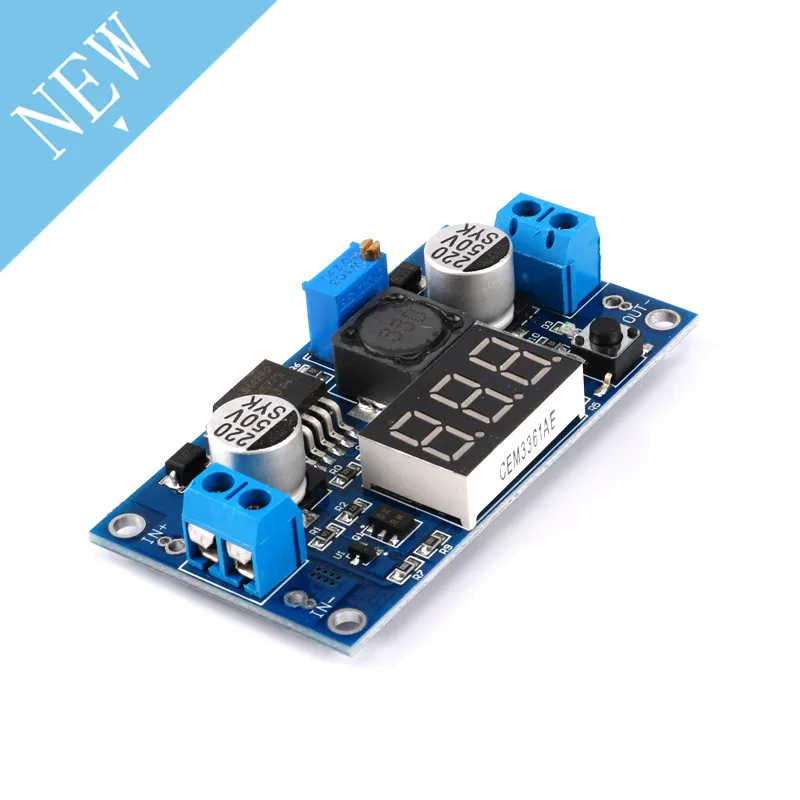 LM2577 DC Повышающий Модуль преобразователь Цифровой Вольтметр дисплей измеритель