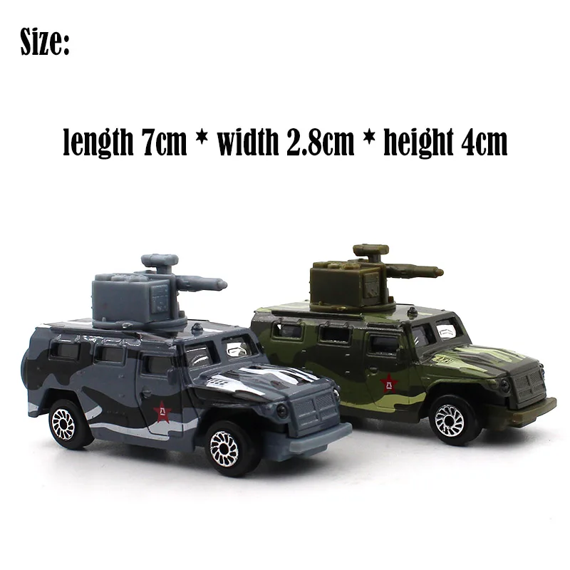 1: 64. Танк бронированных автомобилей военная Униформа сплав металла дети