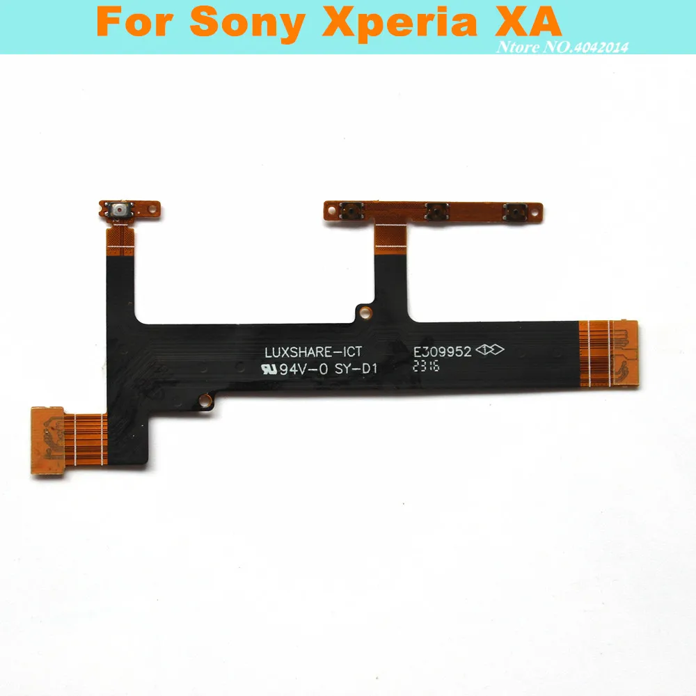 MIXUEWEIQI новый для Sony Xperia XA F3111 F3112/13/14/15 кнопка включения/выключения кнопки громкости