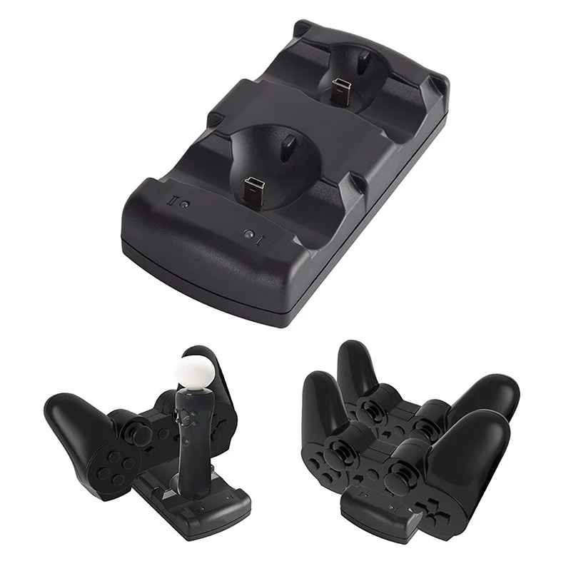 Светодиодная мини вспышка для быстрой подставки зарядное устройство PlayStation 3 PS3