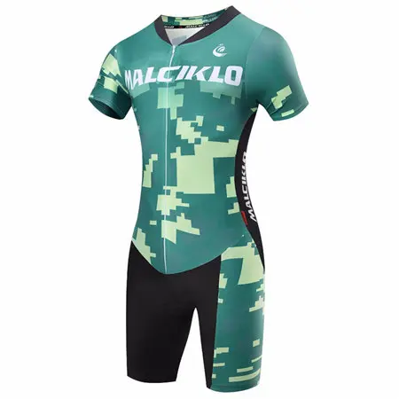 Malciklo Триатлон спортивный костюм высокое качество велосипедные наборы Ciclismo Skinsuit Мужская велосипедная Джерси быстросохнущая велосипедная одежда - Цвет: Jumpsuit Sets