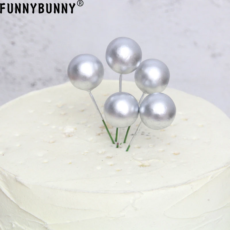 Украшение для торта FUNNYBUNNY золотой шар украшение выпечки аксессуары торта|Товары