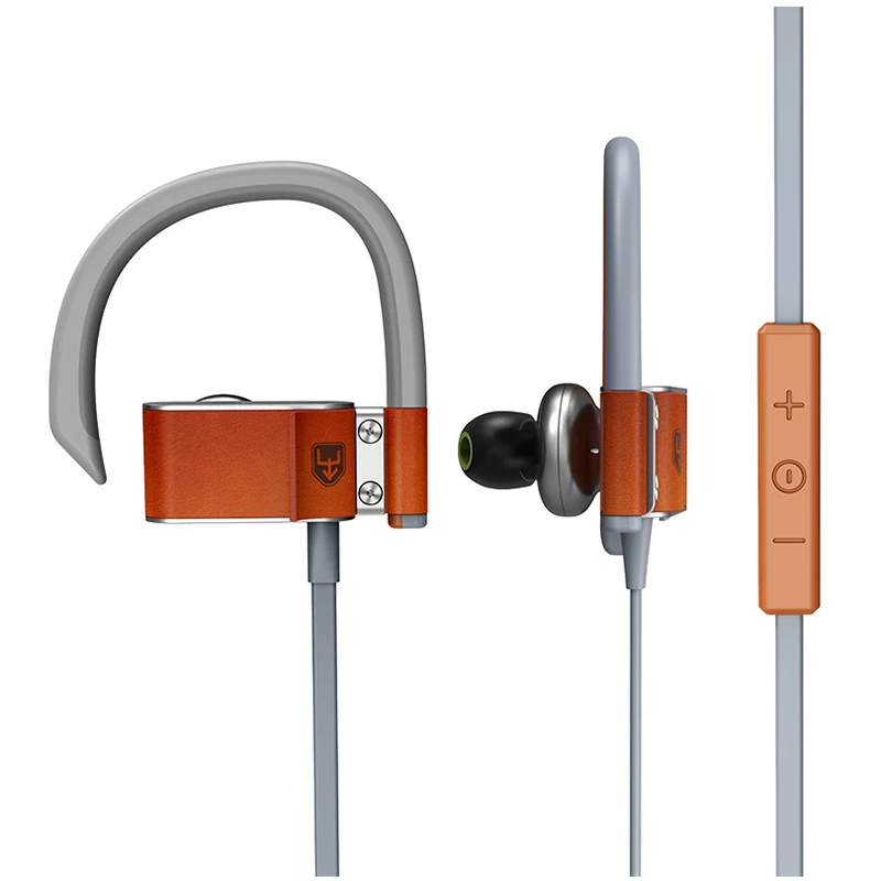 Наклейки из металла крючок для гарнитуры ушей беспроводной Bluetooth кожаный наушник