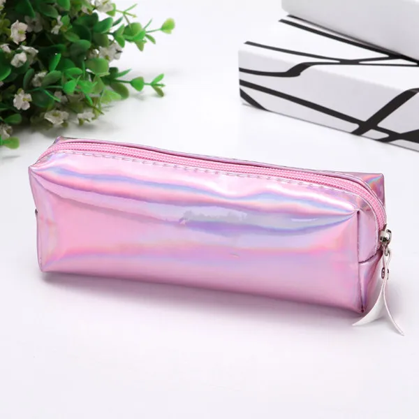 2 Радужный чехол-карандаш Kawaii estuche escolar милый чехол-карандаш из искусственной кожи Школьные принадлежности kalem kutusu pencil box trousse scolaire - Цвет: 2