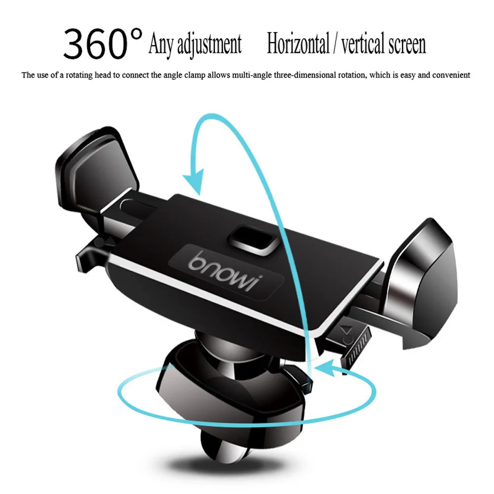 Новый Дизайн Модный 360 Регулируемый автомобильный держатель безопасный CD слот