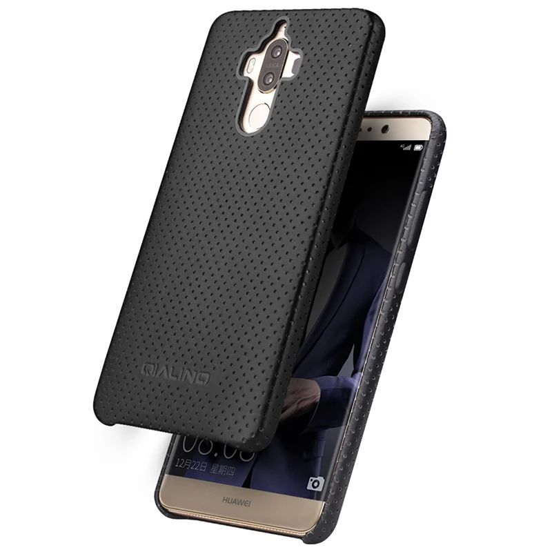 QIALINO Роскошный чехол для Huawei Ascend Mate 9 Модный из натуральной кожи телефона Mate9 Pro 5 9/5
