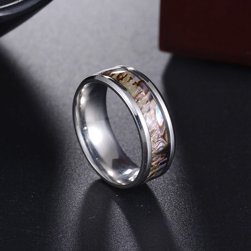 Винтажные кольца из нержавеющей стали мужские Модные украшения классические