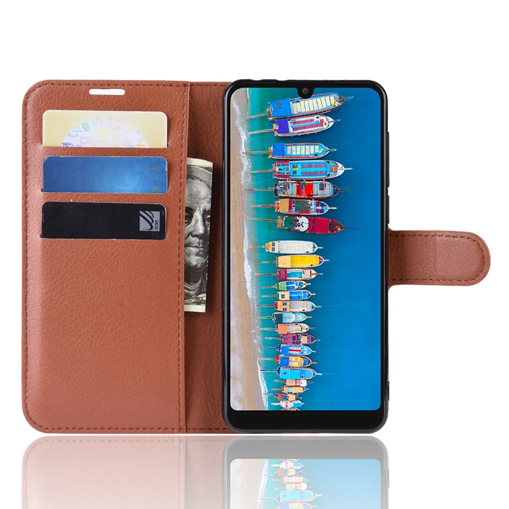 Чехол для Alcatel 3 2019 5053Y 5053D 5053K высококачественный кожаный чехол-книжка с