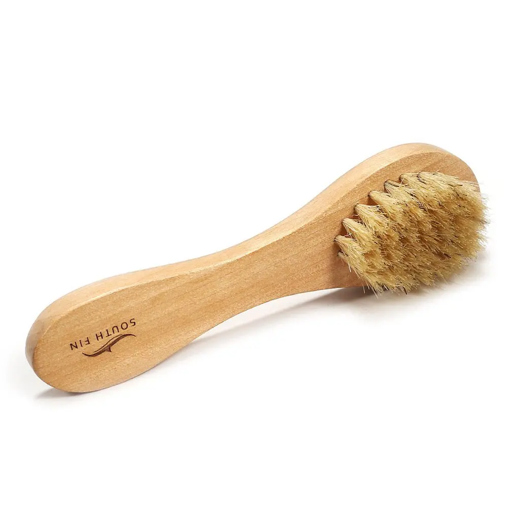 Щетка для лица белая свинка волос Очищающая Массажная щетка лица...| |