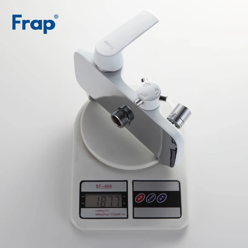 Frap белый смеситель для душа насадка с дождевой насадкой ручной опрыскиватель