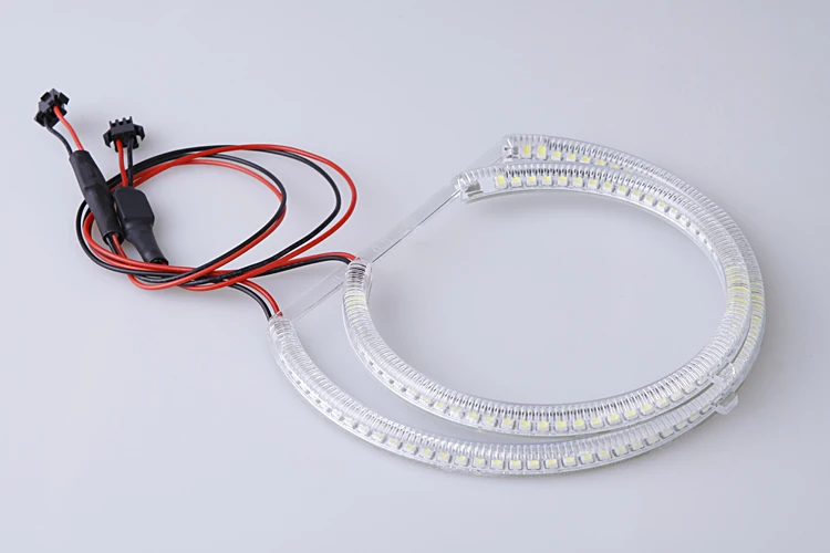 Ультра яркий SMD белый светодиодный ангельские глазки 1600LM 12V halo ring kit для BMW E53 X5 1999