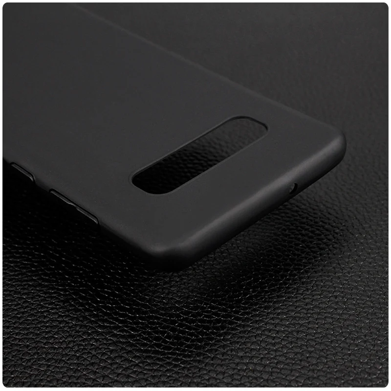 Матовый Силиконовый мягкий ТПУ чехол для Samsung galaxy S10 S10plus защитный телефона plus