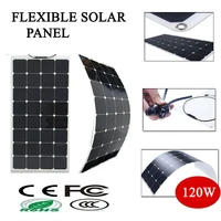 120w solar panel 12v; panel solar 120w monocrystalline solar cell 22% charging efficiency 5 year warranty