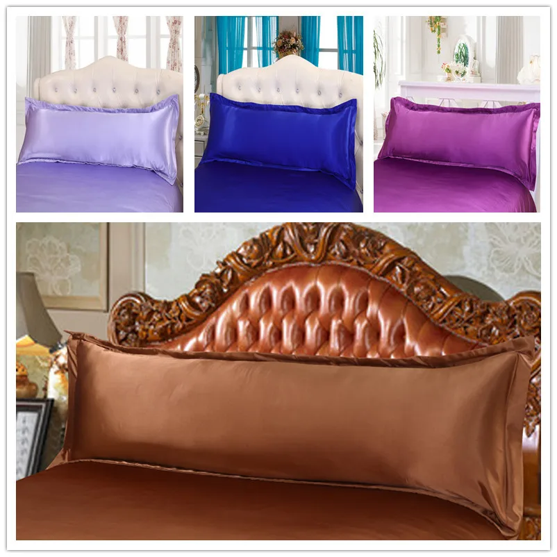 Декоративные наволочки из искусственного шелка длина 50*120 см|decorative pillowcases|silk