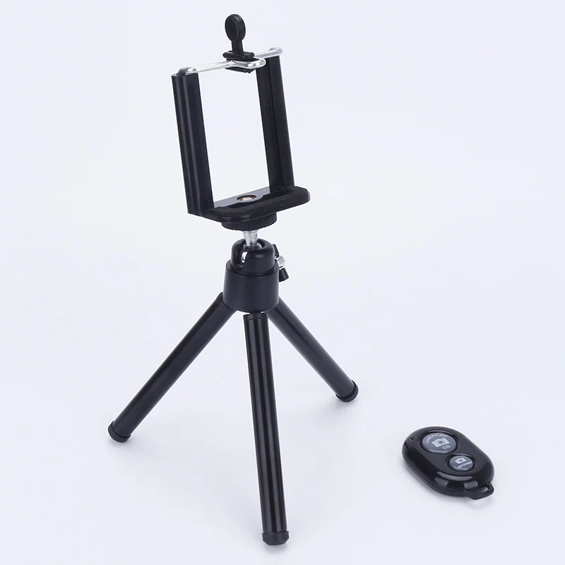 Bluetooth гибкий универсальный портативный алюминиевый держатель для телефона с зажимом селфи штатив подставка для смартфона для камеры DSLR крепление