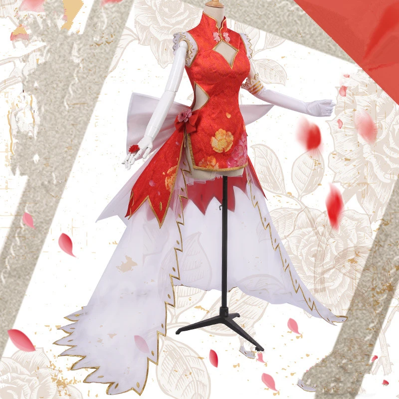 Предпродажа аниме Fate/EXTRA FGO красный саблейный черный для косплея костюм Китайский