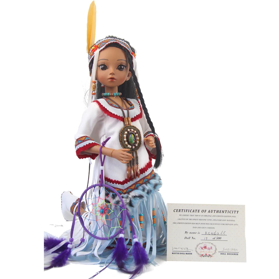 Принцесса Анна bjd Кукла sd 60 см 1/3 кукла Тан девушка игрушки для детской