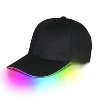 led light up baseball caps glowing adjustable hats perfect for party hip hop running and more