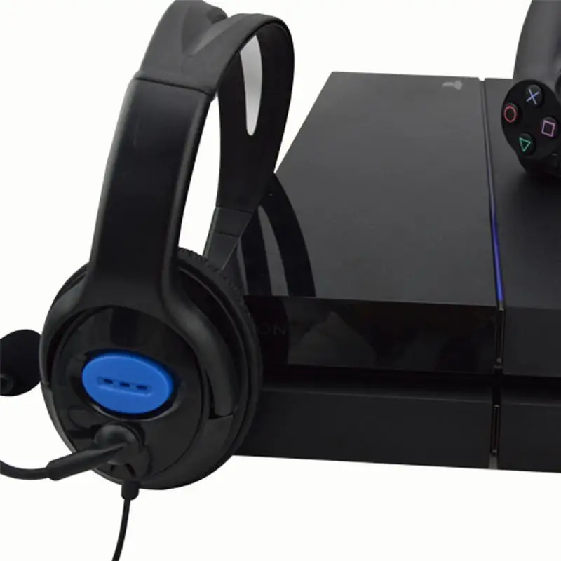 Ostart P4-890 стерео проводные игровые гарнитуры глубокий бас наушники 3,5 мм складной Портативный наушники с микрофоном для PS4/портативных ПК