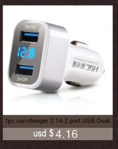 USB Car Charger Cigarette Lighter Socket With Waterproof Cover With Tent Base New Dropping Shipping