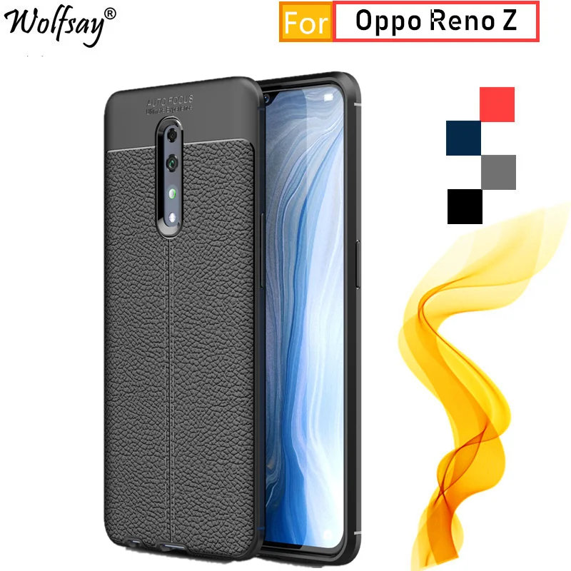 

Для Oppo Reno Z чехол 6,4 "модные резиновые корпуса ударопрочный бампер силиконовый чехол для Oppo Reno Z чехол Coque Oppo Reno Z чехол