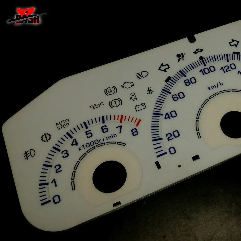 DASH EL Glow Gauge для Nissan SERENA 2005 2007 белый лицевой синий светильник Rever|gauge|gauge light |
